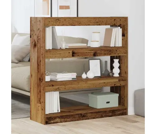 Knygų Spinta Sena Mediena 100 X 30 X 103 Cm Apdirbta Mediena