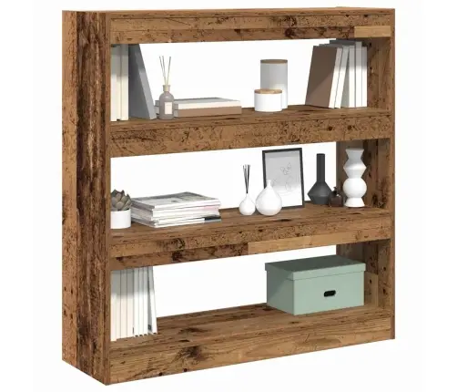 Knygų Spinta Sena Mediena 100 X 30 X 103 Cm Apdirbta Mediena