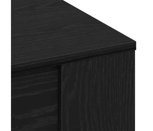 Kavos Staliukas Juoda Ąžuolo 102 X 55 X 45 Cm Apdirbta Mediena