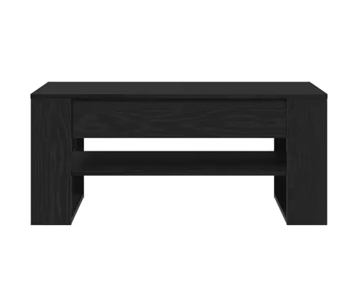 Kavos Staliukas Juoda Ąžuolo 102 X 55 X 45 Cm Apdirbta Mediena