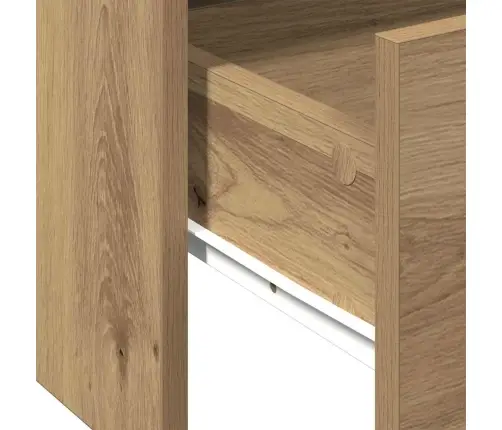 Kafijas Galdiņš - Amatniecības Ozols - 102X55X43.5 Cm - Izgatavots No Inženierijas Koka Vidaxl