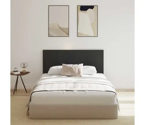 Voodi Peatoe Peaga Must Tamm 160 X 1.5 X 80.5 Cm Tehispuit