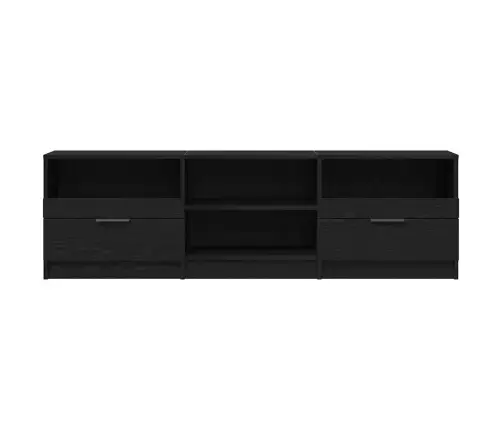 Tv Skapītis Melns Ozols 150X33,5X45 Cm Inženierijas Koks Vidaxl Tv Skapītis Melns Ozols 150X33,5X45 Cm Inženierijas Koks Vidaxl