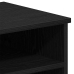 Tv Skapītis 2 Gabali Melna Ozola 80X35X36,5 Cm Inženierijas Koks Vidaxl