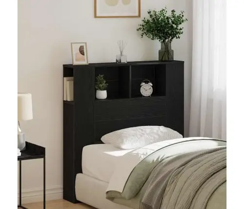 Peatoe Kapp Riiuliga Seinale Kinnitatav Must Tamm Tehispuit