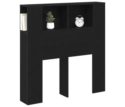 Peatoe Kapp Riiuliga Seinale Kinnitatav Must Tamm Tehispuit