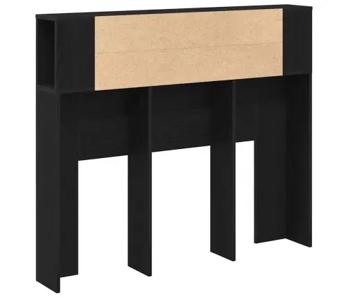 Galvūgalio Spintelė Juoda Ąžuolo 120 X 19 X 104,5 Cm