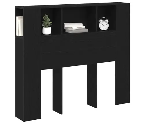 Galvūgalio Spintelė Juoda Ąžuolo 120 X 19 X 104,5 Cm