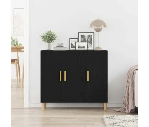 Kabalas Juoda 90 X 34 X 80 Cm Apdirbta Mediena