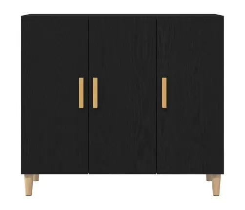 Kabalas Juoda 90 X 34 X 80 Cm Apdirbta Mediena