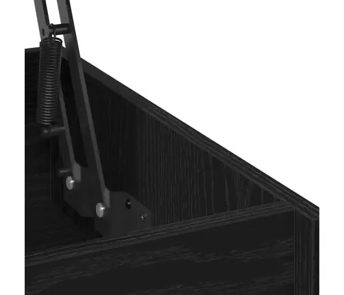 Melna Ozola Kafijas Galdiņš - 80 X 50.5 X 41.5 Cm Vidaxl