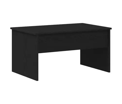 Melna Ozola Kafijas Galdiņš - 80 X 50.5 X 41.5 Cm Vidaxl