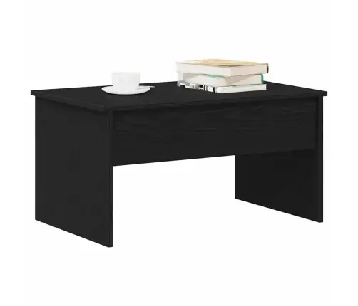 Melna Ozola Kafijas Galdiņš - 80 X 50.5 X 41.5 Cm Vidaxl