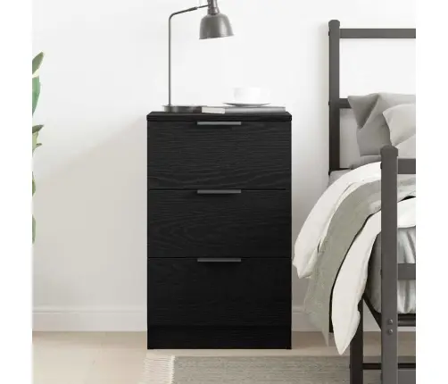 Öölambi Kapp Sahtliga Must Tamm 40 X 65 X 65 Cm Tehispuit