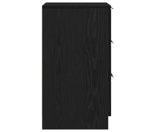 Öölambi Kapp Sahtliga Must Tamm 40 X 65 X 65 Cm Tehispuit