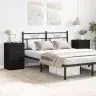 Šalia Lovos Spintelė 2 Pcs Juoda Ąžuolo 40 X 65 X 65 Cm Šalia Lovos Spintelė 2 Pcs Juoda Ąžuolo 40 X 65 X 65 Cm