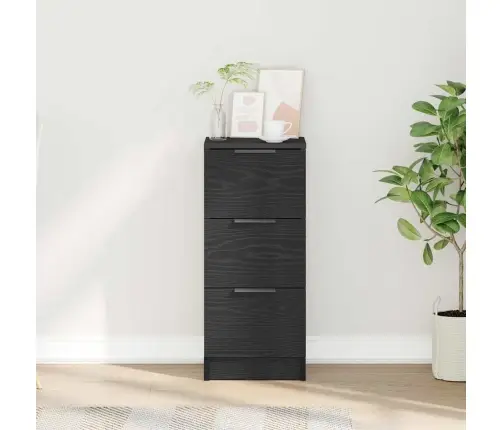 Must Tamm Kapp Sahtliga Must Tamm 30 X 30 X 70 Cm Tehispuit