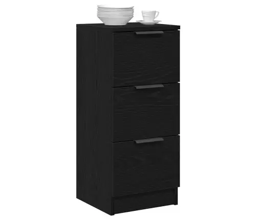 Must Tamm Kapp Sahtliga Must Tamm 30 X 30 X 70 Cm Tehispuit