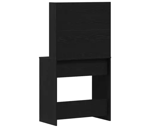 Riietumislaud Sahtliga Must Tamm 74,5 X 40 X 141 Cm Tehispuit