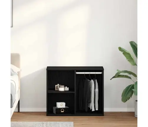 Melns Ozola Kosmētikas Skapis - 80X40X65 Cm Vidaxl