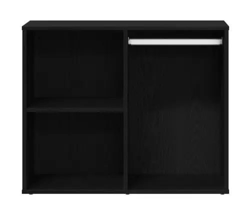 Melns Ozola Kosmētikas Skapis - 80X40X65 Cm Vidaxl