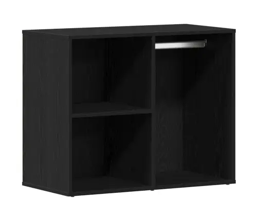 Melns Ozola Kosmētikas Skapis - 80X40X65 Cm Vidaxl