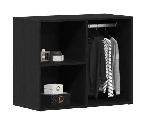 Melns Ozola Kosmētikas Skapis - 80X40X65 Cm Vidaxl