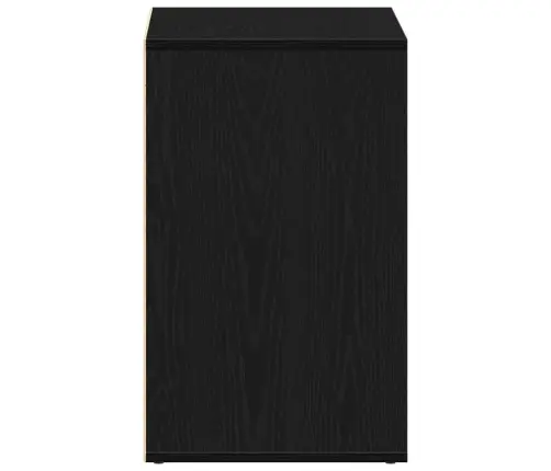 Melns Ozola Kosmētikas Skapis - 80X40X65 Cm Vidaxl