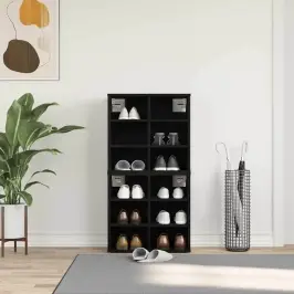 Batu Skrynia Su Lentyna 2 Pcs Juodas Ąžuolas 52 X 30 X 50,5 Cm