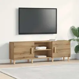 Tv Skapītis Amatnieku Ozola 150 X 30 X 50 Cm Inženierijas Koks Vidaxl