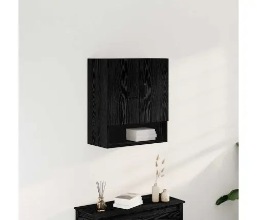 Sieninė Spintelė Juodas Ąžuolas 60 X 30 X 70 Cm