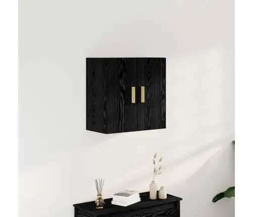 Seinekapp Must Tamm 60 X 30 X 60 Cm Tehispuit