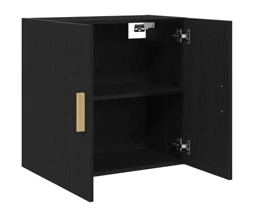 Seinekapp Must Tamm 60 X 30 X 60 Cm Tehispuit