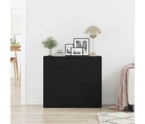 Kabalas Juodas Ąžuolas 80 X 33 X 70 Cm Apdirbta Mediena