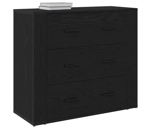 Kabalas Juodas Ąžuolas 80 X 33 X 70 Cm Apdirbta Mediena