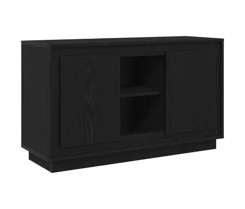 Bufete Melns Ozols 102X35X60 Cm Inženierijas Koks Vidaxl