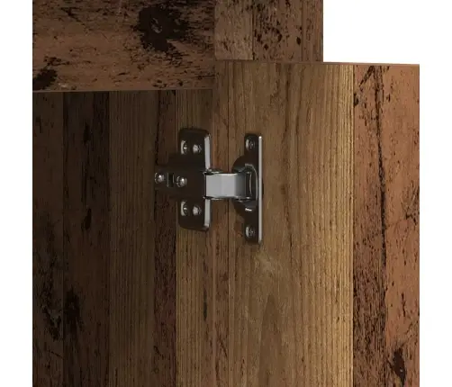 Rakstāmgalds Ar Uzglabāšanu Vecā Koka 50X115X75 Cm Inženierkoks Vidaxl