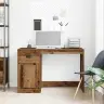 Rakstāmgalds Ar Uzglabāšanu Vecā Koka 50X115X75 Cm Inženierkoks Vidaxl