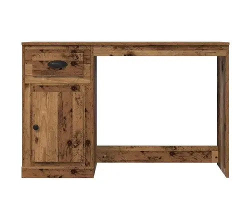 Rakstāmgalds Ar Uzglabāšanu Vecā Koka 50X115X75 Cm Inženierkoks Vidaxl