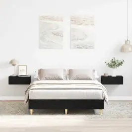 Gultas Rāmis Melns Ozols 120 X 200 Cm Inženierijas Koks Vidaxl