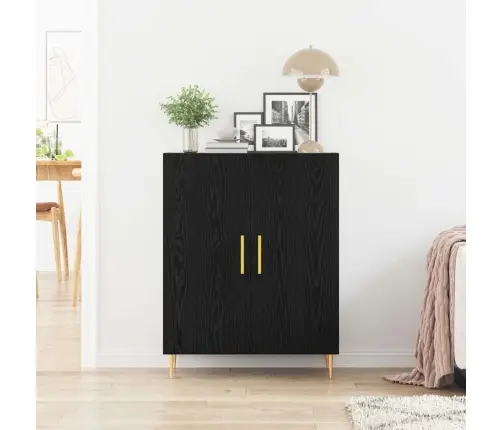 Kõide Must Tamm 69,5 X 34 X 90 Cm Tehispuit