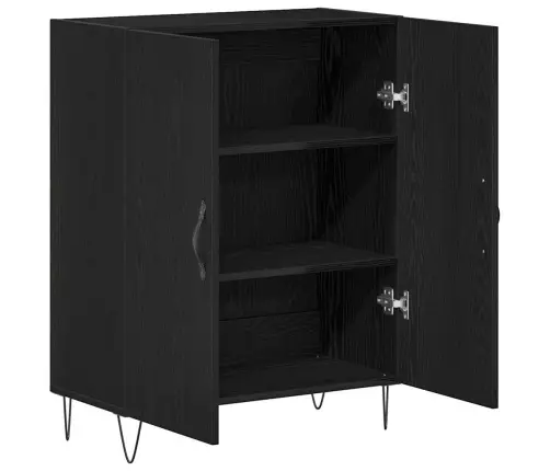 Bufetas Juoda Ąžuolo 69.5 X 34 X 90 Cm Apdirbta Mediena Bufetas Juoda Ąžuolo 69.5 X 34 X 90 Cm Apdirbta Mediena