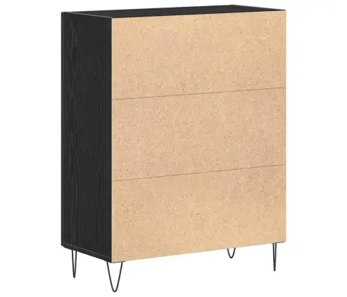 Bufetas Juoda Ąžuolo 69.5 X 34 X 90 Cm Apdirbta Mediena Bufetas Juoda Ąžuolo 69.5 X 34 X 90 Cm Apdirbta Mediena