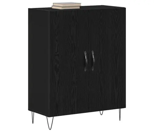 Bufetas Juoda Ąžuolo 69.5 X 34 X 90 Cm Apdirbta Mediena Bufetas Juoda Ąžuolo 69.5 X 34 X 90 Cm Apdirbta Mediena