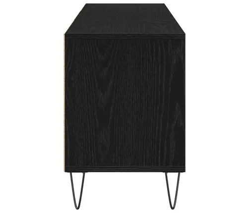Televizoriaus Spintelė Juoda Ąžuolo 150 X 30 X 44.5 Cm Televizoriaus Spintelė Juoda Ąžuolo 150 X 30 X 44.5 Cm