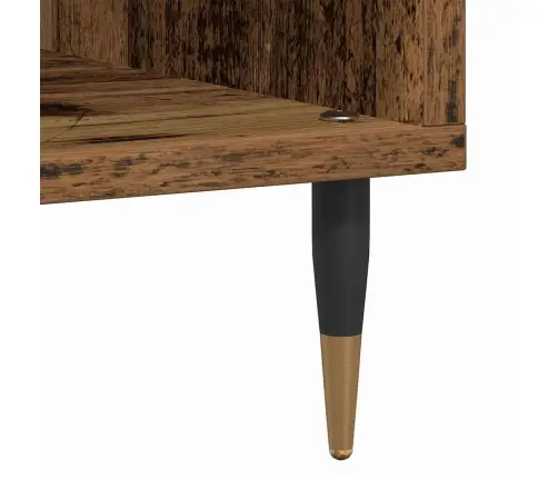 Plaadikapp Riiuliga Vana Puit 100 X 38 X 48 Cm Tehispuit