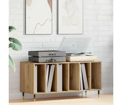 Ierakstu Skapis Amatnieka Ozola 100X38X48 Cm Inženierijas Koks Vidaxl