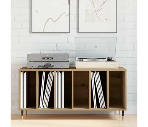 Ierakstu Skapis Amatnieka Ozola 100X38X48 Cm Inženierijas Koks Vidaxl