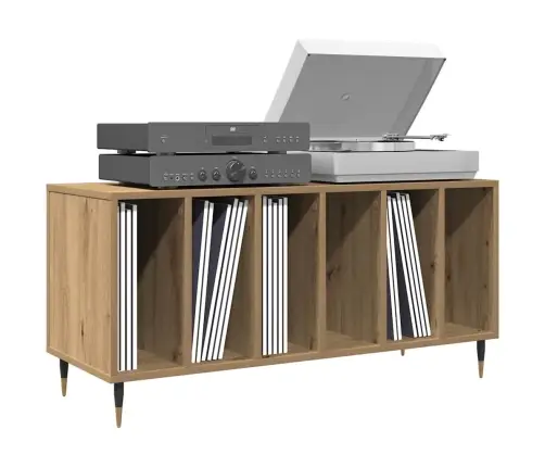 Ierakstu Skapis Amatnieka Ozola 100X38X48 Cm Inženierijas Koks Vidaxl