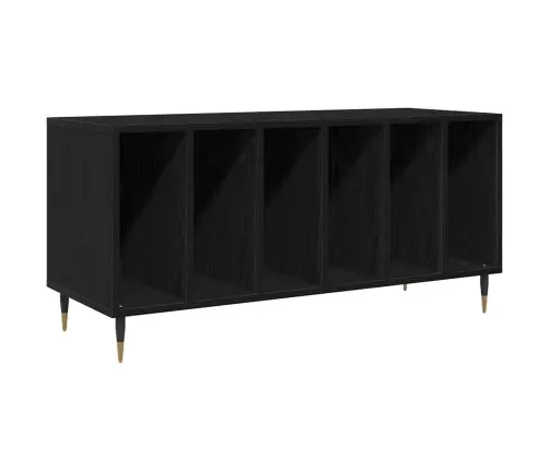 Reklāmas Skapītis Melns Ozols 100X38X48 Cm Inženierijas Koks Vidaxl